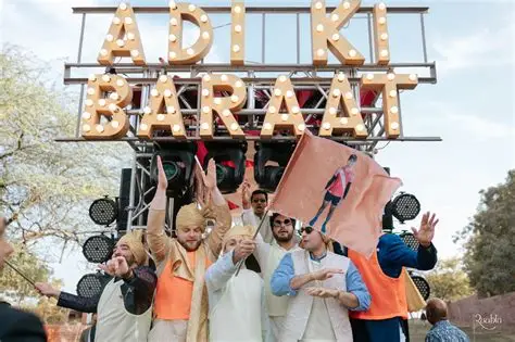 Surprise Flash Mob & Baraat Procession